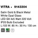 Satin Gold & Black Metal White Opal Glass LED G9 4x5 Watt 220 Volt IP20 Bulb Excluded L:103 W: 85 H1: 30 H2: 130 cm Adjustable h