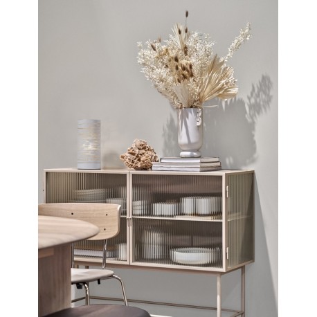 White Outside Gold Metal Inside LED E14 1x5 Watt 230 Volt IP20 Bulb Excluded Cable Length: 160 cm D: 10 H: 20.5 cm - PNL9155901 