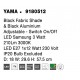 Black Fabric Shade & Black Aluminium Adjustable - Switch On/Off LED Samsung 3 Watt 210Lm 3000K LED E27 1x12 Watt 230 Volt IP20 B