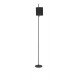Black Fabric Shade & Black Aluminium Switch On/Off LED E27 1x12 Watt 230 Volt IP20 Bulb Excluded Cable Length: 192 cm D: 20 H1: 