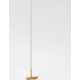 Brass Gold Metal & Acrylic LED 21 Watt 230 Volt 1557Lm 3000K IP20 L: 18 H: 140 cm Rotating & Adjustable - PNL9180726 - NOVALUCE
