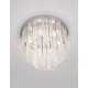 Chrome Metal Glass & K9 Crystal LED G9 6x5 Watt 230 Volt IP20 Bulb Excluded D: 35 H: 27 cm - PNL9180892 - NOVALUCE