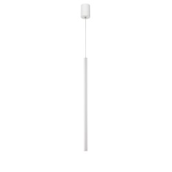 Sandy White Aluminium LED 3 Watt 230 Volt 180Lm 3000K IP20 D: 2.5 H1: 60 H2: 150 cm Adjustable Height - PNL9184021 - NOVALUCE
