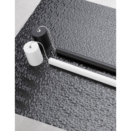 Sandy Black Aluminium LED 3 Watt 230 Volt 180Lm 3000K IP20 D: 2.5 H1: 60 H2: 150 cm Adjustable Height - PNL9184022 - NOVALUCE