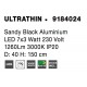 Sandy Black Aluminium LED 7x3 Watt 230 Volt 1260Lm 3000K IP20 D: 40 H: 150 cm Adjustable Height - PNL9184024 - NOVALUCE