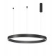 3000K Triac Dimmable Sandy Black Aluminium & Acrylic LED 60 Watt 4165Lm 230 Volt IP20 D: 100 H: 200 cm Adjustable Height - PNL