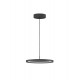 Triac Dimmable Sandy Black Aluminium & Acrylic LED 30 Watt 230 Volt 2221Lm 3000K IP20 D: 40 H: 180 cm Adjustable Height - PNL9
