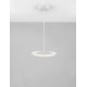 Triac Dimmable Sandy White Aluminium & Acrylic LED 30 Watt 230 Volt 2221Lm 3000K IP20 D: 40 H: 180 cm Adjustable Height - PNL9