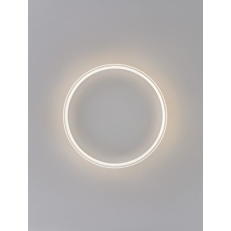 Sandy White Aluminium & Acrylic LED 52 Watt 230 Volt 6339Lm 3000K IP20 D: 60 H: 6 cm - PNL9212916 - NOVALUCE