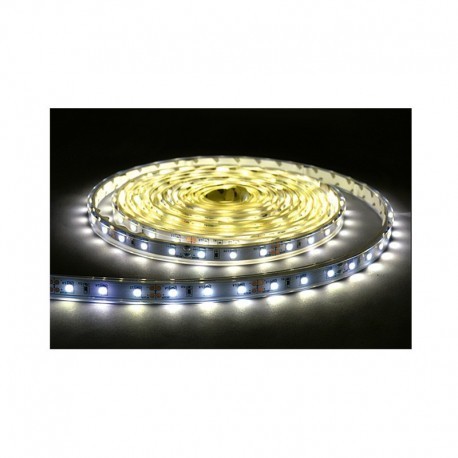 BANDE LED 24V - 30LEDs/m 7.2W/m 4000°K 5m IP20