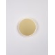 Matt Gold Aluminiun & Acrylic LED 12W Watt 230 Volt 850Lm 3000K IP20 D: 20 W: 3.9 H: 20cm - PNL9248161 - NOVALUCE