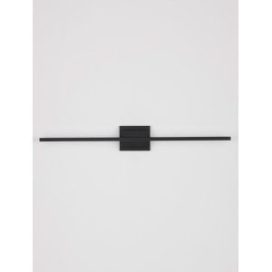 Sandy Black Aluminiun & Acrylic LED 21 Watt 230 Volt 1200Lm 3000K IP20 L: 90.5 W: 6.9 H: 11.8 cm - PNL9267019 - NOVALUCE