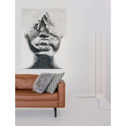 Dimmable Sandy White Aluminium & Acrylic LED 18 Watt 230 Volt 1700Lm 3000K IP20 L: 58.5 W: 39.8 H: 140.5 cm - PNL9267109 - NOV