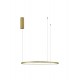 Triac Dimmable Brass Gold Aluminium & Acrylic LED 37 Watt 230 Volt 1274Lm 3000K IP20 D: 60 H: 200 cm Adjustable Height - PNL9