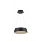 Triac Dimmable Sandy Black Aluminium Outside Champaign Gold Inside LED 42 Watt 230 Volt 1279Lm 3000K IP20 D: 42 H: 200 cm Adjus
