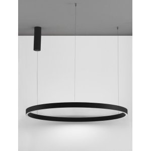 Triac Dimmable Sandy Black Aluminium & Acrylic LED 106 Watt 230 Volt 4899Lm 3000K IP20 Up & Down Light D: 98 H: 200 cm Adjustabl