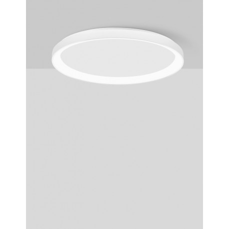 2700K Triac Dimmable Sandy White Aluminium & Acrylic LED 50 Watt 230 Volt 3134Lm IP20 D: 58 H: 6 cm - PNL9345684 - NOVALUCE