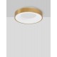 Triac Dimmable Brushed Gold Aluminium & Acrylic LED 30 Watt 230 Volt 1845Lm 3000K IP20 D: 38 H: 9 cm