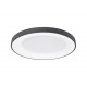 4000K Triac Dimmable Sandy Black Aluminium & Acrylic LED 50 Watt 230 Volt 2864Lm IP20 D: 60 H: 9 cm - PNL9353851 - NOVALUCE