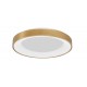 Triac Dimmable Brushed Gold Aluminium & Acrylic LED 50 Watt 230 Volt 2864Lm 3000K IP20 D: 60 H: 9 cm - PNL9353854 - NOVALUCE