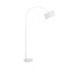 White Fabric Shade White Aluminium Base LED E27 1x12 Watt 230 Volt IP20 Bulb Excluded Cable Length: 180 cm L: 90 H: 180 cm - PNL