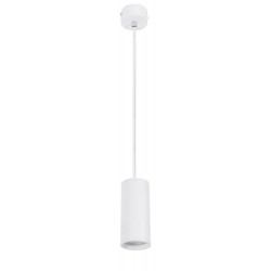 Sandy White Aluminium LED GU10 1x10 Watt IP20 220-240 Volt Bulb Excluded D: 5.6 H1: 20 H2: 120 cm - PNL9419421 - NOVALUCE