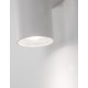 Sandy White Aluminium LED GU10 2x10 IP20 220-240 Volt Bulb Excluded D: 5.6 W: 8 H: 18 cm - PNL9450881 - NOVALUCE