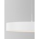 Triac Dimmable Sandy White Aluminium & Acrylic LED 30 Watt 230 Volt 1845Lm 3000K IP20 D: 38 H: 120 cm Adjustable Height - PNL94