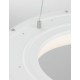 Triac Dimmable Sandy White Aluminium & Acrylic LED 30 Watt 230 Volt 1845Lm 3000K IP20 D: 38 H: 120 cm Adjustable Height - PNL94