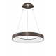 Triac Dimmable Brushed Coffee Aluminium & Acrylic LED 50 Watt 230 Volt 2864Lm 3000K IP20 D: 60 H: 120 cm Adjustable Height - PN