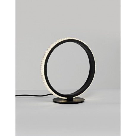 Sandy Black Aluminium & Acrylic LED 11 Watt 230 Volt 536Lm 3000K IP20 D: 29 W: 25 H: 30 cm - PNL9481095 - NOVALUCE