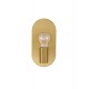 Gold Metal LED E27 1x12 Watt 230 Volt IP20 Bulb Excluded D: 12.5 W: 10 H: 25 cm - PNL9501244 - NOVALUCE