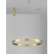 2700-6000K Changing CCT & Dimming Brass Gold Aluminium & Acrylic LED 50 Watt 3684Lm 230 Volt IP20 D: 80 H: 200 cm - PNL9530207