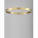 2700-6000K Changing CCT & Dimming Brass Gold Aluminium & Acrylic LED 50 Watt 3684Lm 230 Volt IP20 D: 80 H: 200 cm - PNL9530207