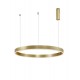 2700-6000K Changing CCT & Dimming Brass Gold Aluminium & Acrylic LED 60 Watt 4165Lm 230 Volt IP20 D: 100 H: 200 cm Adjustable 
