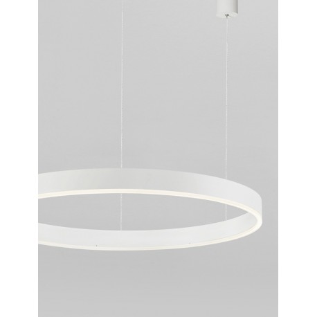 2700-6000K Changing CCT & Dimming Sandy White Aluminium & Acrylic LED 60 Watt 4165Lm 230 Volt IP20 D: 100 H: 200 cm Adjustable