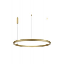 2700-6000K Changing CCT & Dimming Brass Gold Aluminium & Acrylic LED 72 Watt 5250Lm 230 Volt IP20 D: 120 H: 250 cm Adjustabl