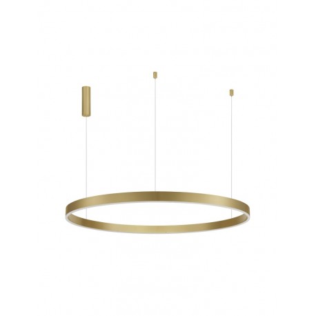2700-6000K Changing CCT & Dimming Brass Gold Aluminium & Acrylic LED 72 Watt 5250Lm 230 Volt IP20 D: 120 H: 250 cm Adjustabl
