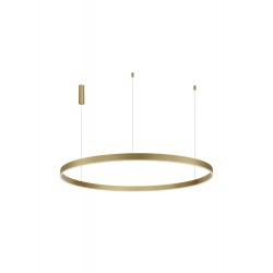 2700-6000K Changing CCT & Dimming Brass Gold Aluminium & Acrylic LED 80 Watt 6000Lm 230 Volt IP20 D: 150 H: 250 cm Adjustab