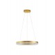 Triac Dimmable Brass Gold Aluminium LED 23 Watt 220 Volt 2521Lm 3000K IP20 D: 40 H: 150 cm Adjustable Height - PNL9530226 - NOV