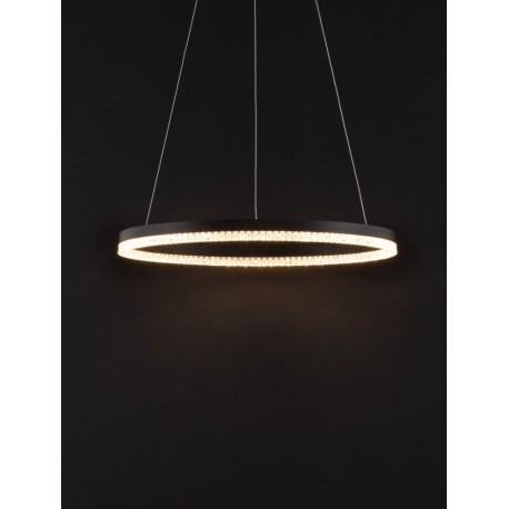 Triac Dimmable Sandy Black Aluminium LED 32 Watt 220 Volt 3288Lm 3000K IP20 D: 60 H: 150 cm Adjustable Height - PNL9530227 - NO