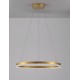 Triac Dimmable Brass Gold Aluminium LED 32 Watt 220 Volt 3288Lm 3000K IP20 D: 60 H: 150 cm Adjustable Height - PNL9530228 - NOV
