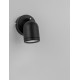 Sandy Black Metal LED GU10 1x10 Watt 230 Volt IP44 Bulb Excluded D: 6.1 W: 9.7 H: 7.2 cm Rotating & Adjustable - PNL9555813 - NO