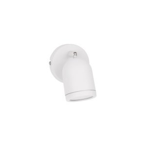 Sandy White Metal LED GU10 1x10 Watt 230 Volt IP44 Bulb Excluded D: 6.1 W: 9.7 H: 7.2 cm Rotating & Adjustable - PNL9555814 - N 2