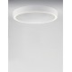 Triac Dimmable Sandy White Aluminium & Acrylic LED 40 Watt 230 Volt 2153 Lm 3000K IP20 D: 60 W: 4 H: 6.5 cm - PNL9558609 - NOVAL