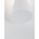 White Gypsum & Opal Glass LED G9 1x5 Watt 230 Volt IP20 Bulb Excluded D: 10 H: 20 cm - PNL9577011 - NOVALUCE