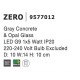 Gray Concrete & Opal Glass LED G9 1x5 Watt IP20 220-240 Volt Bulb Excluded D: 10 W:14 H: 10 cm - PNL9577012 - NOVALUCE