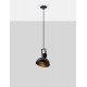 Matt Black Metal LED E27 1x12 Watt 230 Volt IP20 Bulb Excluded D: 22 H: 120 cm Adjustable height Adjustable - PNL9624100 - NOVAL