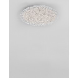 White Metal & Glass LED 30 Watt 230 Volt 1800Lm 3000K IP20 D: 43 H: 9 c - PNL9624221 - NOVALUCE