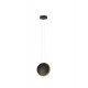 Sandy Black & Gold Aluminium LED 7 Watt 230 Volt 99Lm 3000K IP20 D: 20 H: 120 cm Adjustable Height Rotatable - PNL9695248 - NOVA